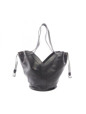 Saint Laurent Paris Tote Hobo Black Leather